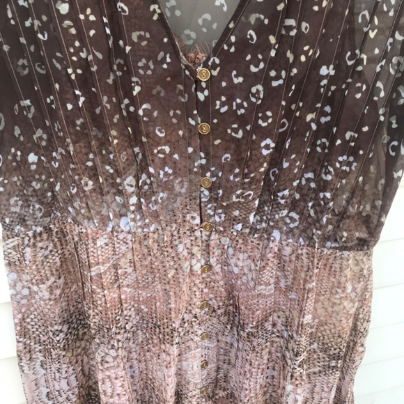 NWOT Soft Surroundings animal print Maxi - Picture 3 of 4